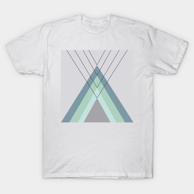 Iglu Mint T-Shirt by caligrafica